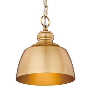 Holmes - 1 Light Mini Pendant-10.63 Inches Tall and 9 Inches Wide - 1263007
