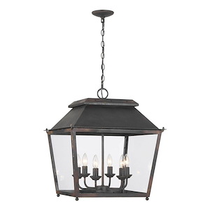 Abingdon - 6 Light Pendant-24.13 Inch Tall and 21.13 Inch Wide - 1405623