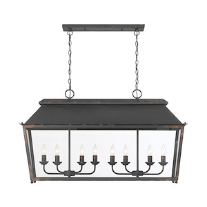 Abingdon - 8 Light Island-24.13 Inch Tall and 42 Inch Wide - 1405624