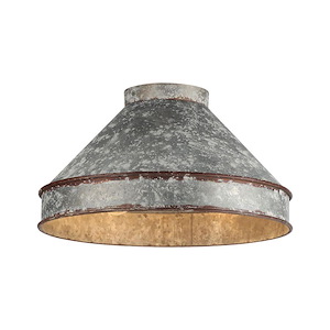 Jasper - 2 Light Flush Mount-7.75 Inch Tall and 14 Inch Wide - 1405648