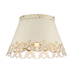 Eloise - 3 Light Flush Mount-9.75 Inch Tall and 15.38 Inch Wide - 1405651