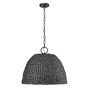 Rue - 3 Light Outdoor Pendant-17.5 Inch Tall and 21 Inch Wide - 1405689