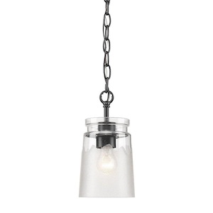 Travers - 1 Light Mini Pendant in Transitional style - 11 Inches high by 5.5 Inches wide - 1217867
