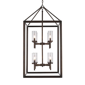 Smyth - 8 Light 2-Tier Pendant in Contemporary style - 42.25 Inches high by 21 Inches wide - 1217727