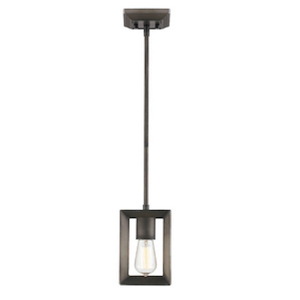 Smyth - 1 Light Mini Pendant in Contemporary style - 10.25 Inches high by 5 Inches wide - 721709