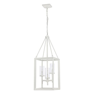 Smyth - 3 Light Pendant-32 Inch Tall and 12 Inch Wide - 1405728