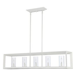 Smyth - 5 Light Island-8.88 Inch Tall and 41 Inch Wide - 1405731
