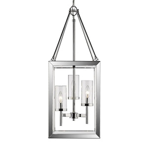 Smyth - 3 Light Pendant in Contemporary style - 32 Inches high by 12 Inches wide - 1217698