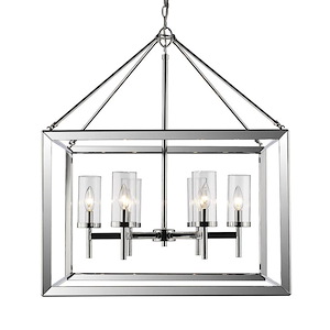 Smyth - 6 Light Chandelier-30.75 Inch Tall and 26.63 Inch Wide - 1405736