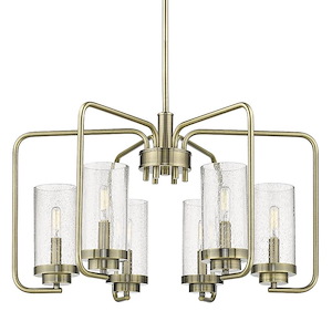 Holden - Chandelier 4 Light Steel in Durable style - 14.63 Inches high by 25 Inches wide - 1217903