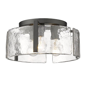 Aenon - 3 Light Flush Mount In Modern Style-6.88 Inches Tall and 15 Inches Wide - 1062413