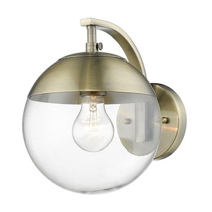 Dixon - 1 Light Wall Sconce in Fashionable style - 9.88 Inches high by 7.75 Inches wide - 1072681