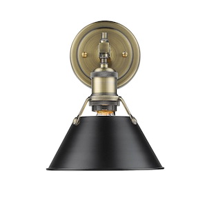 Orwell - 1 Light Wall Sconce-10 Inches Tall and 7.5 Inches Wide