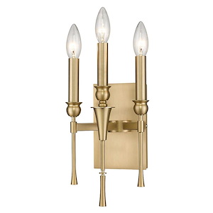 Landon - 3 Light Wall Sconce In Traditional Style-13 Inches Tall and 7.5 Inches Wide - 1118425
