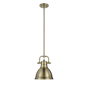 Duncan - 1 Light Mini Pendant-8.38 Inches Tall and 6.5 Inches Wide - 550691
