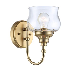 Daphne - 1 Light Wall Sconce-10.13 Inch Tall and 6 Inch Wide - 1405797