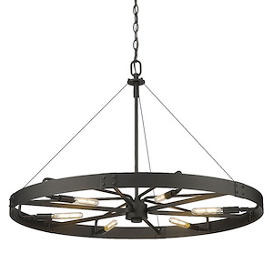 Vaughn - 6 Light Large Pendant-21.5 Inches Tall and 32.5 Inches Wide