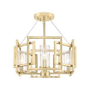 Marco - 4 Light Pendant-16.38 Inch Tall and 16 Inch Wide - 1405886