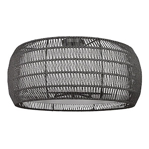 Everly - 6 Light Semi-Flush Mount-13.25 Inch Tall and 27.13 Inch Wide - 1405905