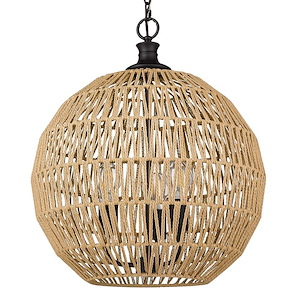 Florence - 3 Light Pendant-21.63 Inches Tall and 18.5 Inches Wide - 1072735
