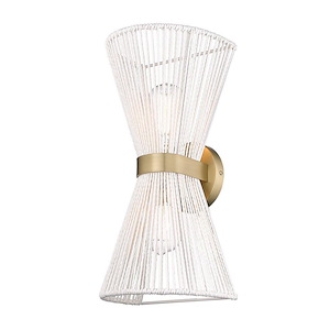 Avon - 2 Light Wall Sconce-16.63 Inch Tall and 8.13 Inch Wide - 1405915