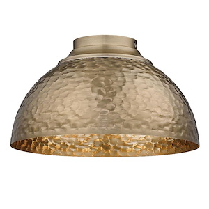 Shepard - 3 Light Flush Mount-8 Inches Tall and 13.75 Inches Wide