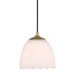 Dorinda - 1 Light Pendant-6.75 Inch Tall and 6.5 Inch Wide - 1405935