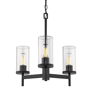 Winslett - 3 Light Chandelier in Classic style - 21 Inches high by 19.5 Inches wide