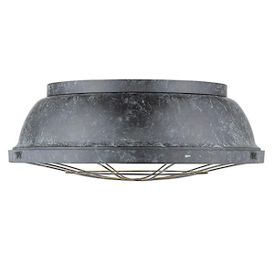 Bartlett - 3 Light Flush Mount in Traditional style - 5.75 Inches high by 16.5 Inches wide