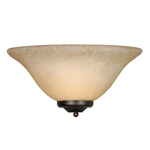 Multi-family - 1 Light Wall Sconce in Eclectic style - 7 Inches high by 13.25 Inches wide - 926232