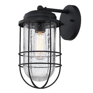 Seaport - One Light Outdoor Wall Sconce in Sturdy style - 12 Inches high by 6 Inches wide