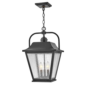 Kingston - 15W 3 LED Outdoor Medium Hanging Lantern In Traditional Style-19.75 Inches Tall and 12 Inches Wide - 1278175