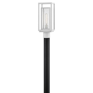 Republic - 8W 1 LED Medium Outdoor Post Lantern-17 Inches Tall and 7 Inches Wide - 1320139