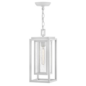 Republic - 8W 1 LED Medium Outdoor Hanging Lantern-16.75 Inches Tall and 7 Inches Wide - 1320248