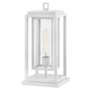 Republic - 8W 1 LED Medium Outdoor Pier Mount-16.5 Inches Tall and 8 Inches Wide - 1320141