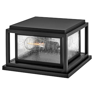Republic - 16W 2 LED Small Outdoor Pier Mount-7.5 Inches Tall and 12 Inches Wide - 1338719