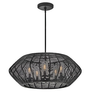 Luca - 3.5W 5 LED Outdoor Medium Chandelier-10.75 Inch Tall and 28 Inch Wide - 1369721