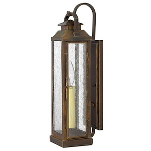 Revere - 1 Light Small Outdoor Wall Lantern in Traditional Style - 4.5 Inches Wide by 17.5 Inches High - 1024290