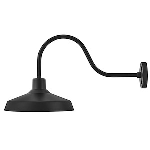 Forge - 1 Light Medium Outdoor Wall Lantern in Industrial Style - 16 Inches Wide by 17.5 Inches High - 1032752