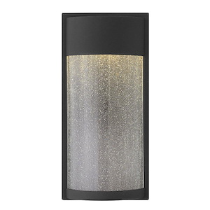 Shelter - 11.5W LED Medium Outdoor Wall Lantern in Transitional and Modern Style - 8.5 Inches Wide by 18 Inches High - 496715