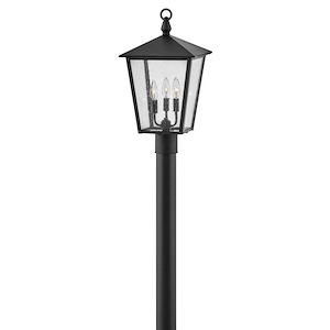 Huntersfield - 3 Light Medium Outdoor Post Top or Pier Mount Lantern in Traditional Style - 11 Inches Wide by 20.75 Inches High - 1032817