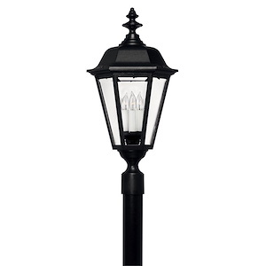 Manor House - Cast Outdoor Lantern Fixture in Traditional Style - 13.75 Inches Wide by 27 Inches High - 18029