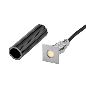 Sparta - 1.75 Inch Dot LED Small Square Button Light - Stainless Steel Landscaping Indicator - 1212841