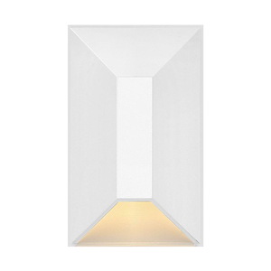 Nuvi - 1.4W 1 LED Small Rectangular Deck Sconce In Modern-3.25 Inches Tall and 2 Inches Wide - 1265569