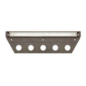 Nuvi - 3.5W LED Large Deck Light - 10 Inches Wide by 0.75 Inches High - 599931