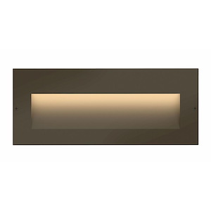 Taper - 2.5W 1 LED Outdoor Step Light - 8.5 Inches Wide by 3.5 Inches High - 869332