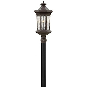 Hinkley 1161BK-LV Atwater 1-Light Black Outdoor Post