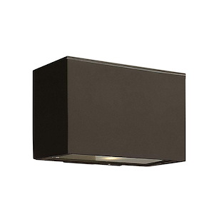 Atlantis - 1 Light Small Outdoor Down Light Wall Lantern in Modern Style - 9 Inches Wide by 6 Inches High - 755690