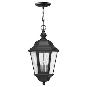 Edgewater - 3 Light Large Outdoor Hanging Lantern in Traditional Style - 10 Inches Wide by 19.5 Inches High - 758804