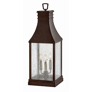 Beacon Hill - 3 Light Outdoor Pier Mount In Traditional Style-26.75 Inches Tall and 9.5 Inches Wide - 1153399